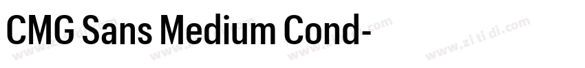 CMG Sans Medium Cond字体转换 CMG Sans Medium Cond字体转换